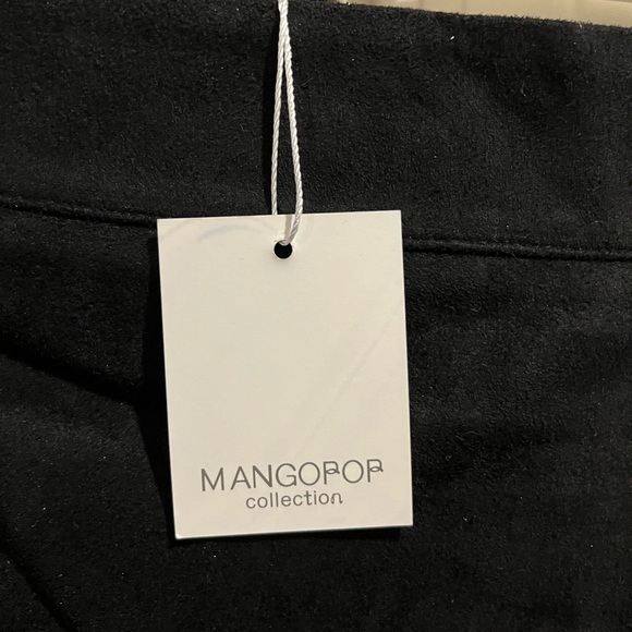 COPY - MANGOPOP Mini Faux Suede Skirt for Women High Waist Skirts XLarge - Picture 5 of 6